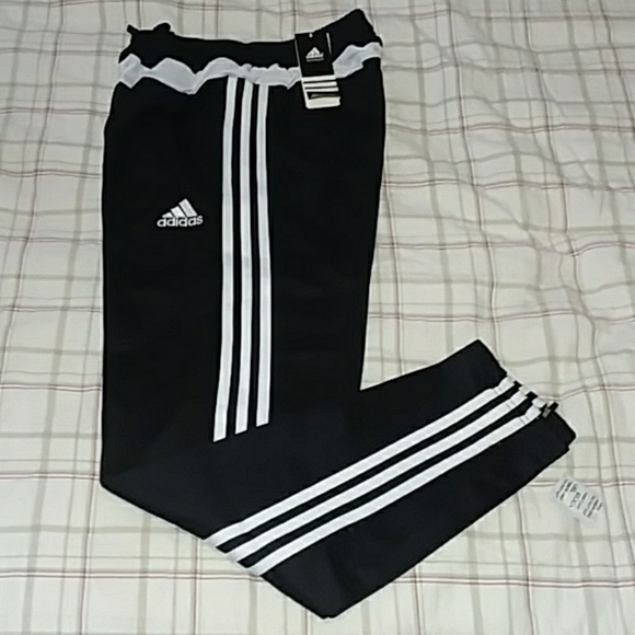 adidas Pants Adidas Black Long Training Pants Poshmark
